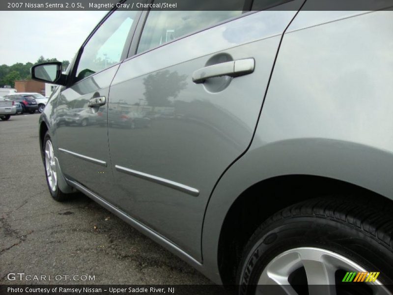 Magnetic Gray / Charcoal/Steel 2007 Nissan Sentra 2.0 SL