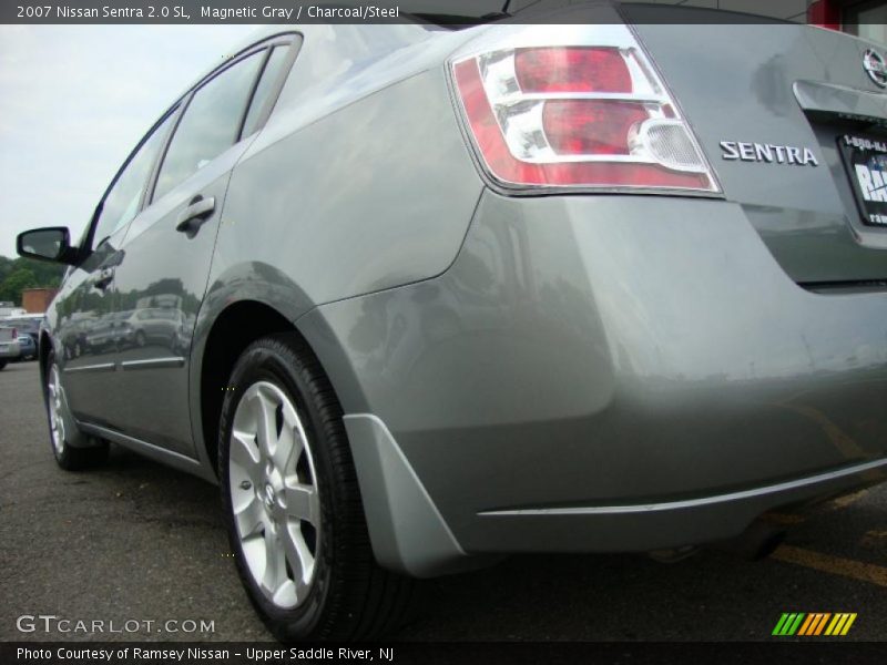 Magnetic Gray / Charcoal/Steel 2007 Nissan Sentra 2.0 SL