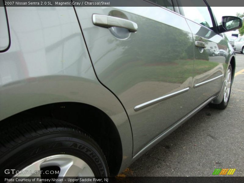 Magnetic Gray / Charcoal/Steel 2007 Nissan Sentra 2.0 SL