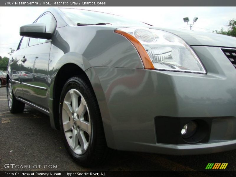 Magnetic Gray / Charcoal/Steel 2007 Nissan Sentra 2.0 SL