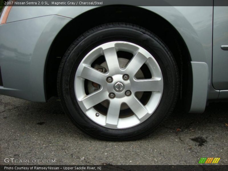 Magnetic Gray / Charcoal/Steel 2007 Nissan Sentra 2.0 SL
