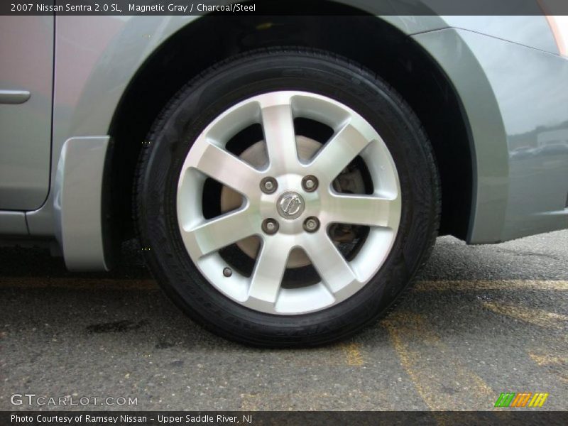 Magnetic Gray / Charcoal/Steel 2007 Nissan Sentra 2.0 SL