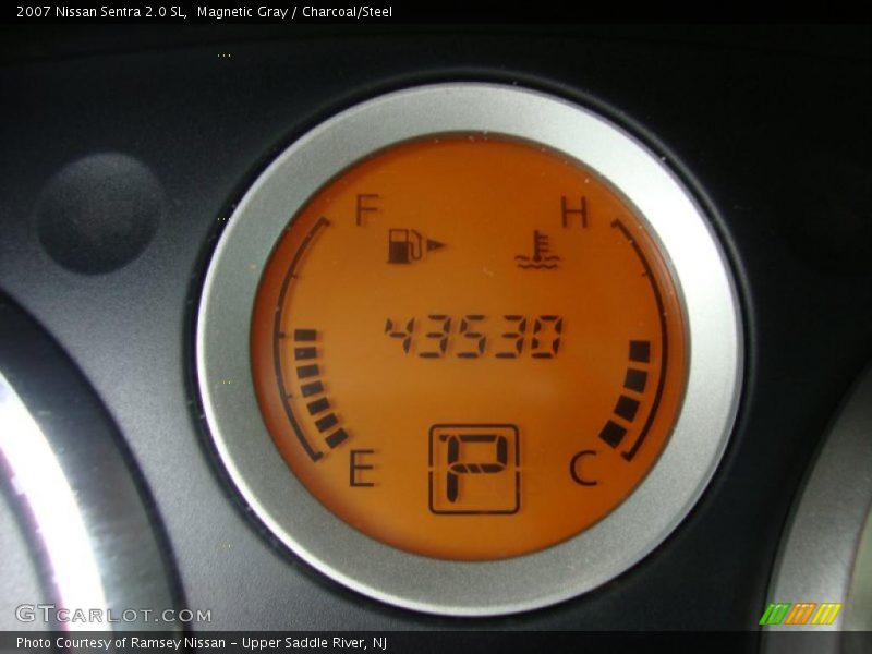 Magnetic Gray / Charcoal/Steel 2007 Nissan Sentra 2.0 SL