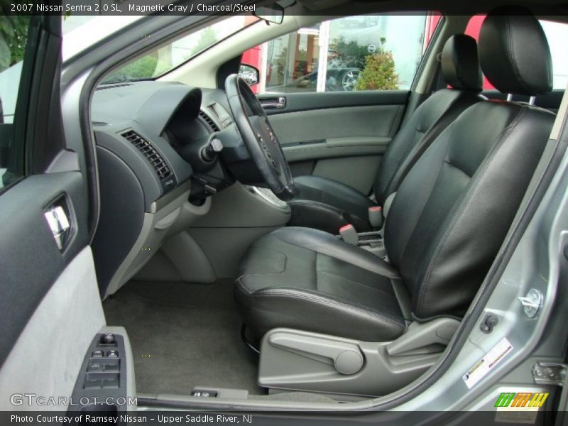 Magnetic Gray / Charcoal/Steel 2007 Nissan Sentra 2.0 SL
