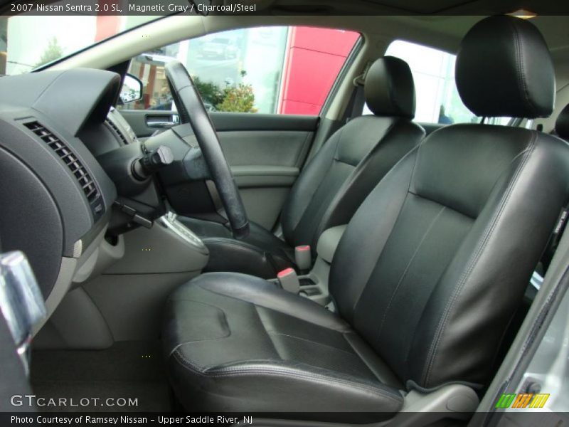 Magnetic Gray / Charcoal/Steel 2007 Nissan Sentra 2.0 SL