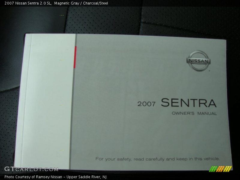Magnetic Gray / Charcoal/Steel 2007 Nissan Sentra 2.0 SL