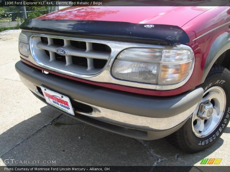 Electric Red Metallic / Beige 1996 Ford Explorer XLT 4x4