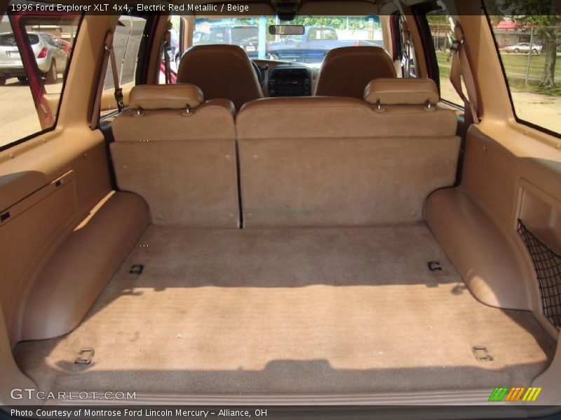 Electric Red Metallic / Beige 1996 Ford Explorer XLT 4x4