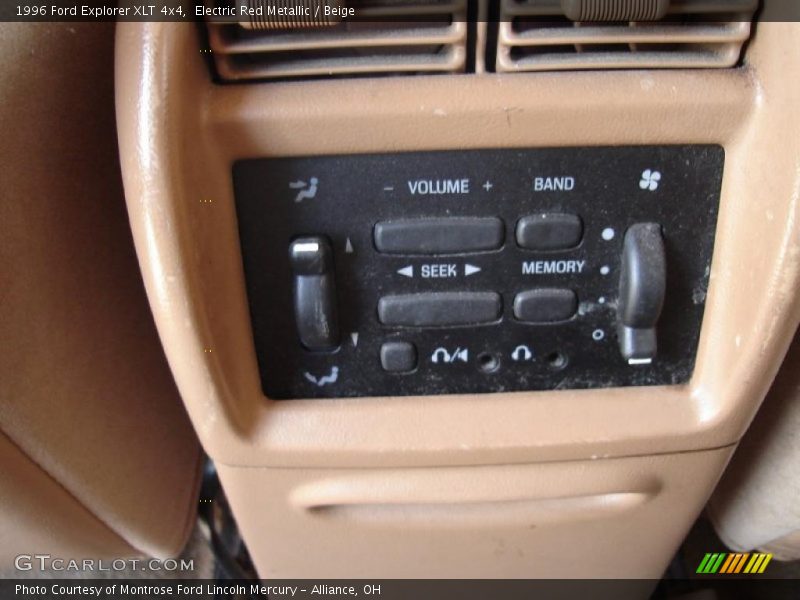 Electric Red Metallic / Beige 1996 Ford Explorer XLT 4x4