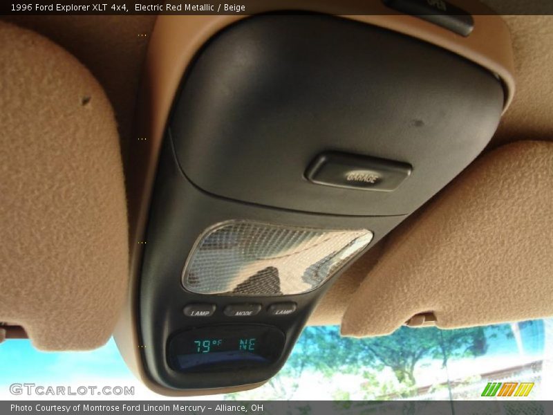 Electric Red Metallic / Beige 1996 Ford Explorer XLT 4x4