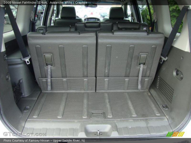 Avalanche White / Graphite 2008 Nissan Pathfinder SE 4x4