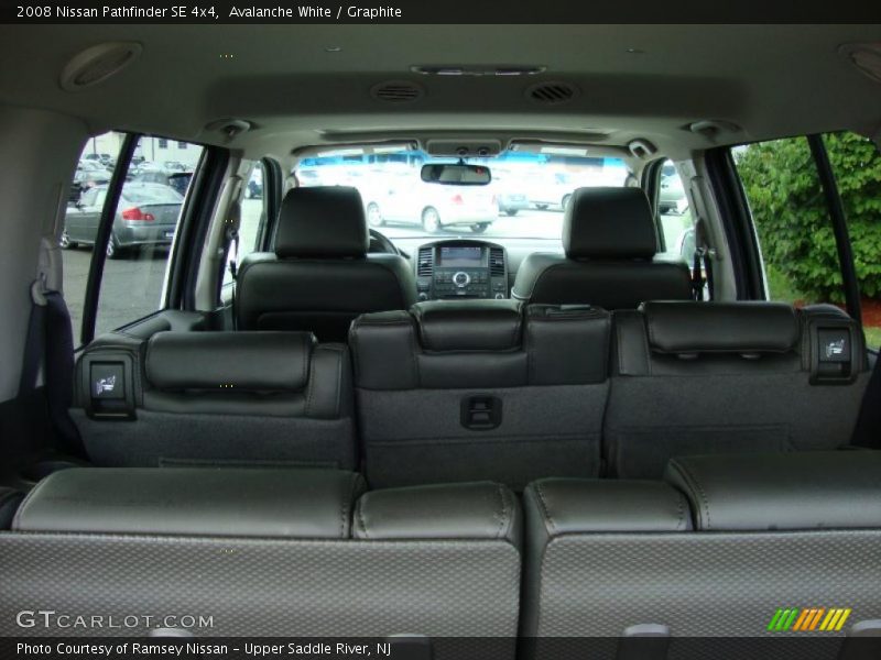 Avalanche White / Graphite 2008 Nissan Pathfinder SE 4x4