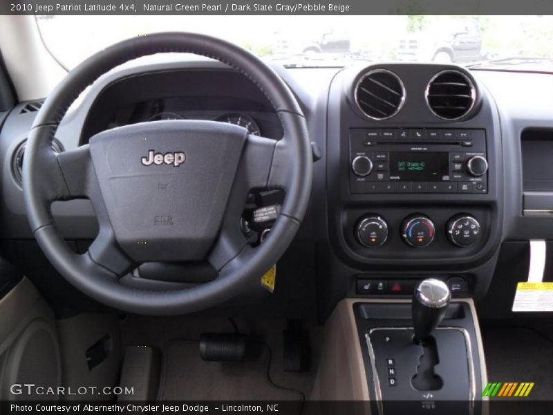 Natural Green Pearl / Dark Slate Gray/Pebble Beige 2010 Jeep Patriot Latitude 4x4