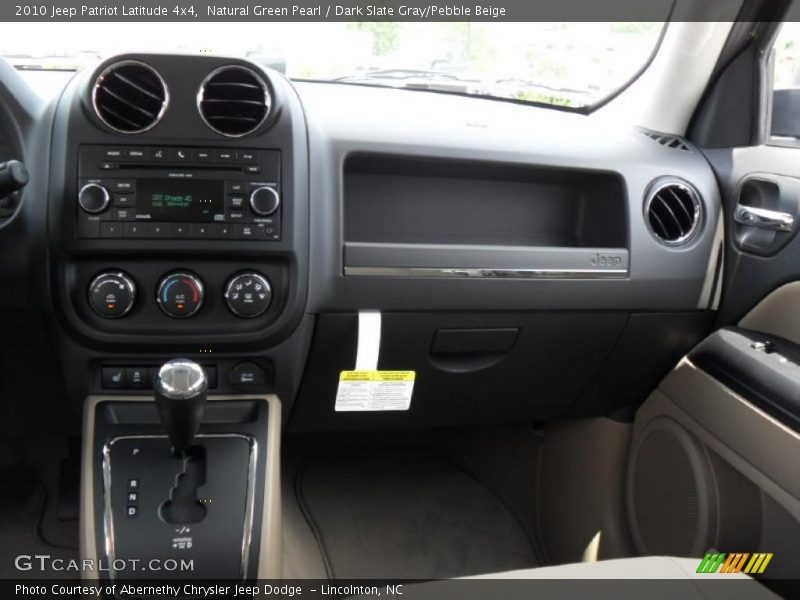Natural Green Pearl / Dark Slate Gray/Pebble Beige 2010 Jeep Patriot Latitude 4x4