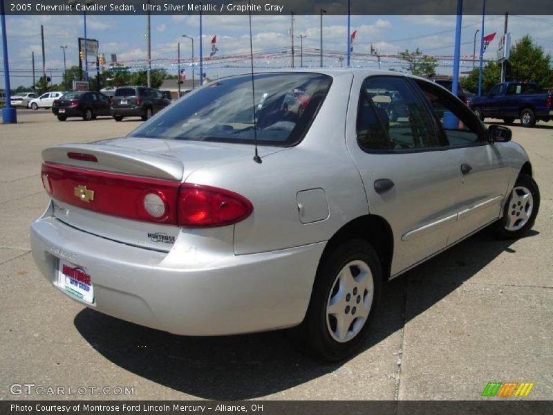 Ultra Silver Metallic / Graphite Gray 2005 Chevrolet Cavalier Sedan