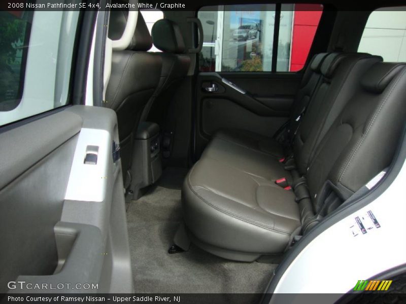 Avalanche White / Graphite 2008 Nissan Pathfinder SE 4x4