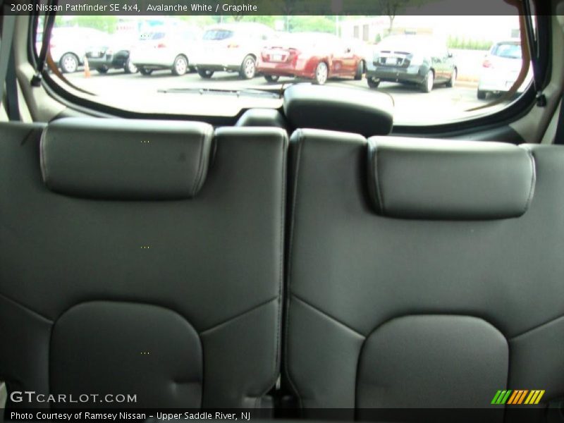 Avalanche White / Graphite 2008 Nissan Pathfinder SE 4x4