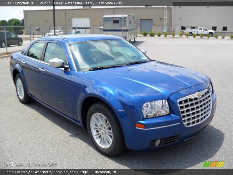 Deep Water Blue Pearl / Dark Slate Gray 2010 Chrysler 300 Touring