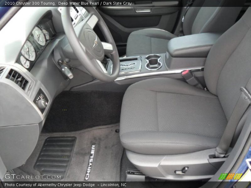 Deep Water Blue Pearl / Dark Slate Gray 2010 Chrysler 300 Touring
