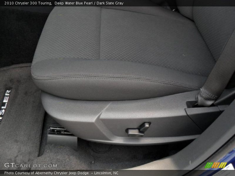 Deep Water Blue Pearl / Dark Slate Gray 2010 Chrysler 300 Touring