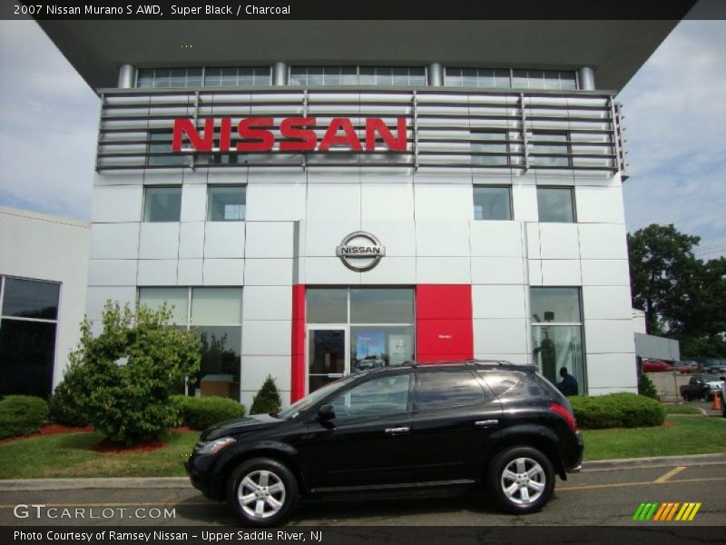 Super Black / Charcoal 2007 Nissan Murano S AWD