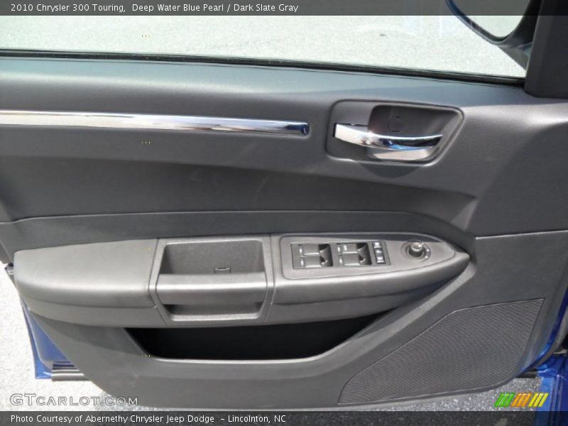 Deep Water Blue Pearl / Dark Slate Gray 2010 Chrysler 300 Touring