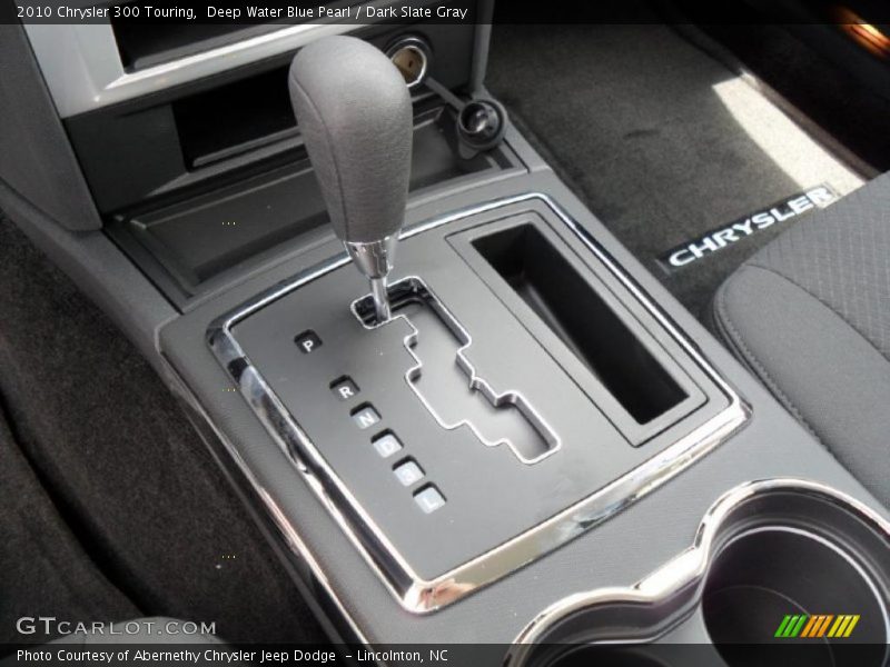 Deep Water Blue Pearl / Dark Slate Gray 2010 Chrysler 300 Touring