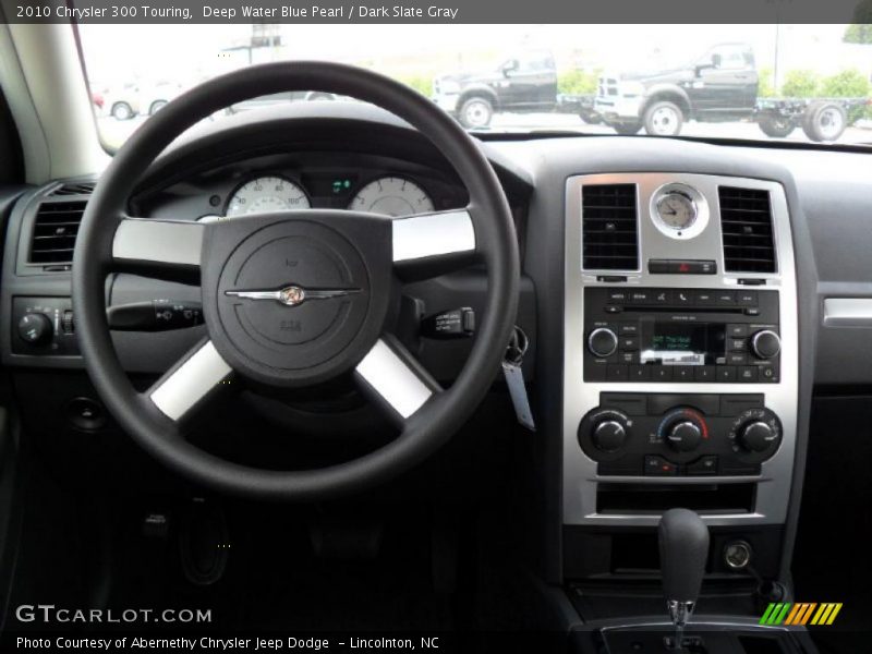 Deep Water Blue Pearl / Dark Slate Gray 2010 Chrysler 300 Touring