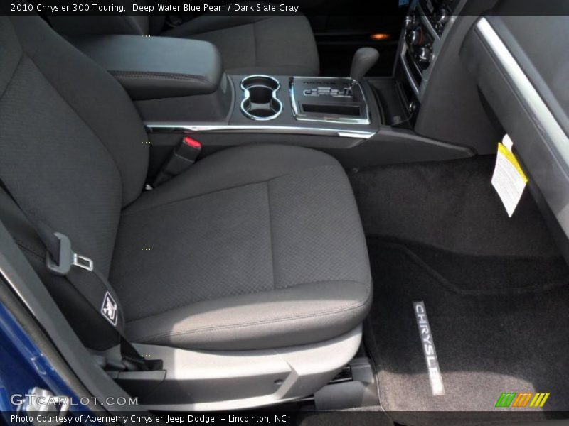 Deep Water Blue Pearl / Dark Slate Gray 2010 Chrysler 300 Touring