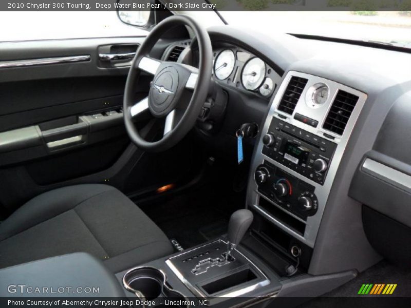 Deep Water Blue Pearl / Dark Slate Gray 2010 Chrysler 300 Touring