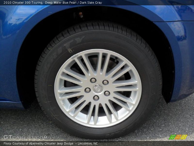 Deep Water Blue Pearl / Dark Slate Gray 2010 Chrysler 300 Touring