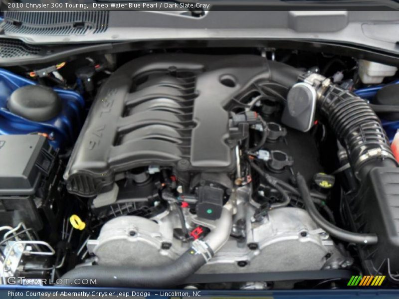 Deep Water Blue Pearl / Dark Slate Gray 2010 Chrysler 300 Touring