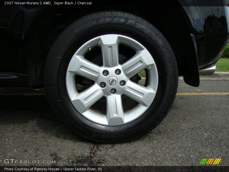 Super Black / Charcoal 2007 Nissan Murano S AWD