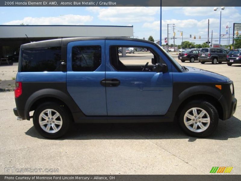 Atomic Blue Metallic / Gray/Blue 2006 Honda Element EX AWD