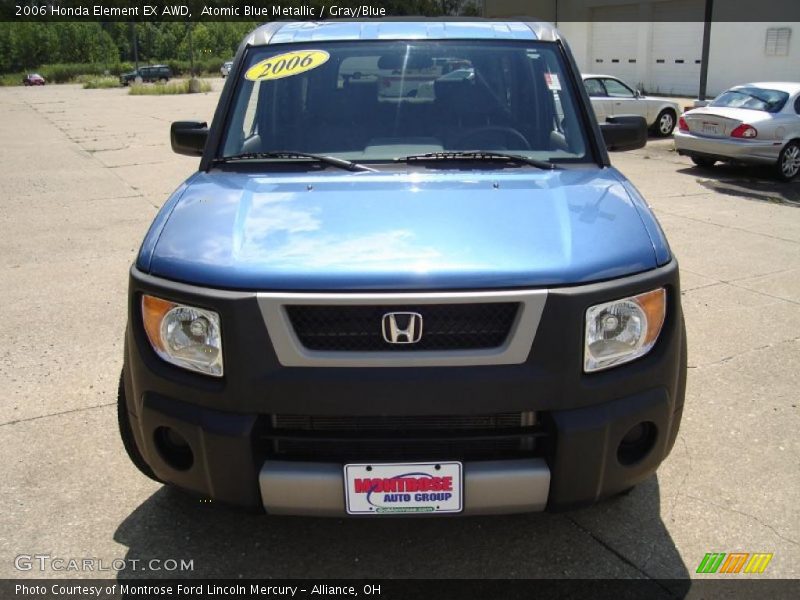 Atomic Blue Metallic / Gray/Blue 2006 Honda Element EX AWD