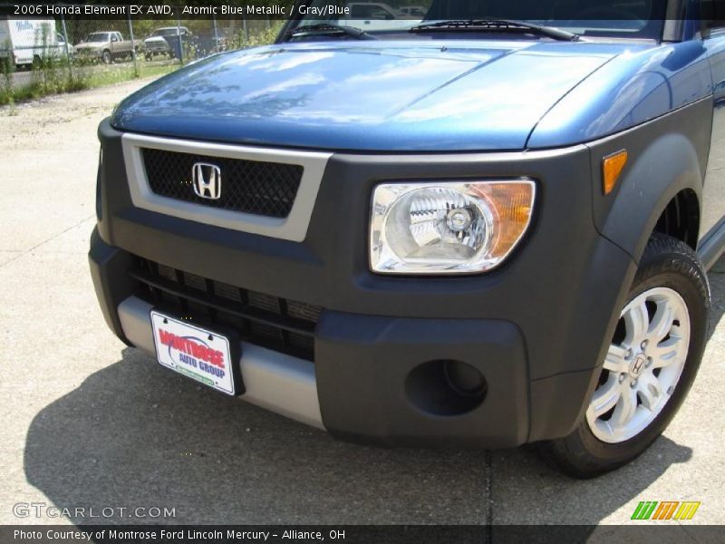 Atomic Blue Metallic / Gray/Blue 2006 Honda Element EX AWD