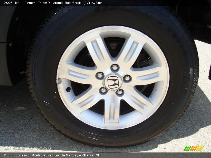 Atomic Blue Metallic / Gray/Blue 2006 Honda Element EX AWD