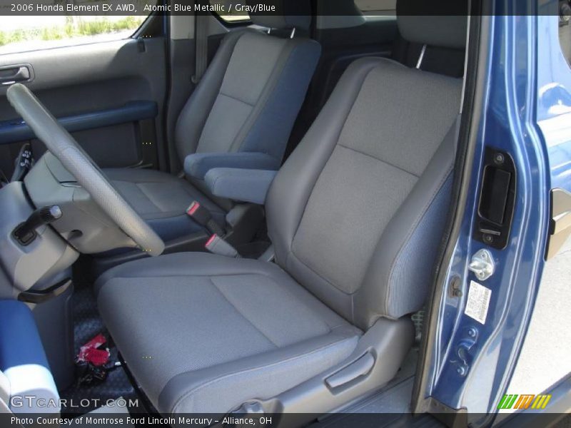 Atomic Blue Metallic / Gray/Blue 2006 Honda Element EX AWD
