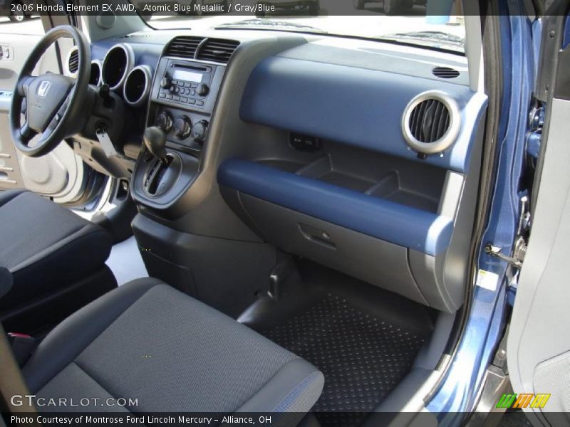 Atomic Blue Metallic / Gray/Blue 2006 Honda Element EX AWD