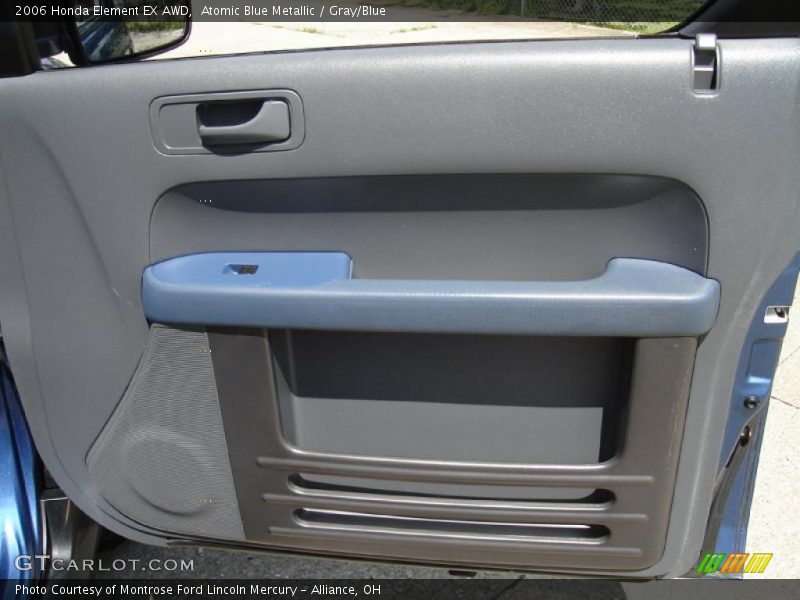 Atomic Blue Metallic / Gray/Blue 2006 Honda Element EX AWD
