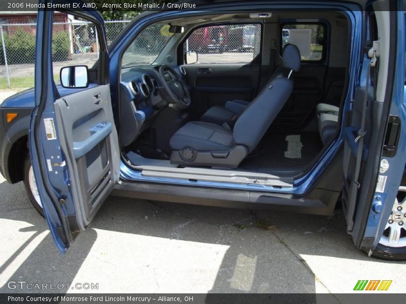 Atomic Blue Metallic / Gray/Blue 2006 Honda Element EX AWD