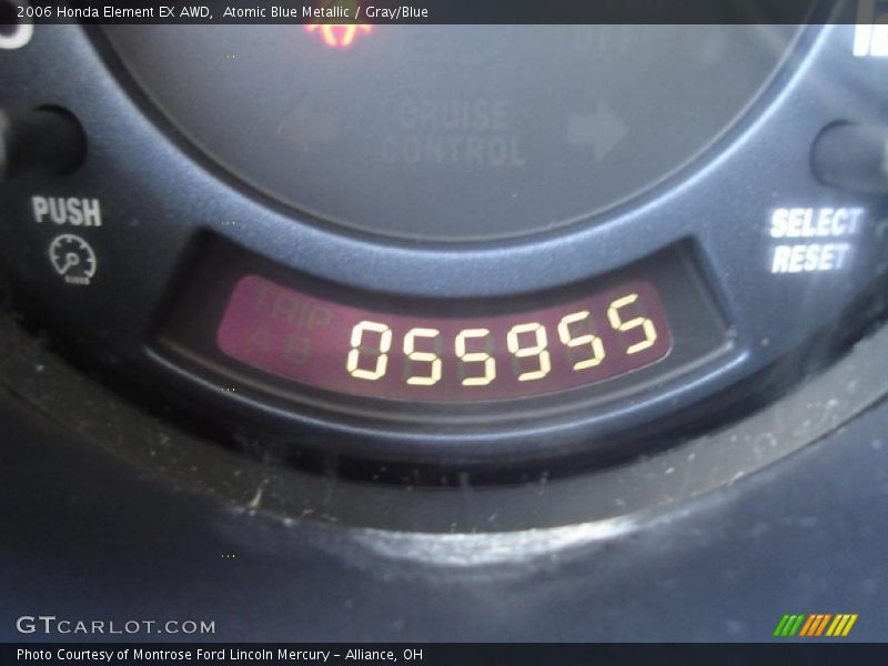 Atomic Blue Metallic / Gray/Blue 2006 Honda Element EX AWD