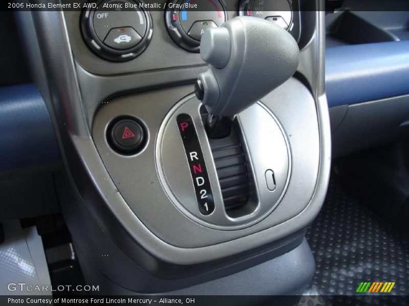 Atomic Blue Metallic / Gray/Blue 2006 Honda Element EX AWD