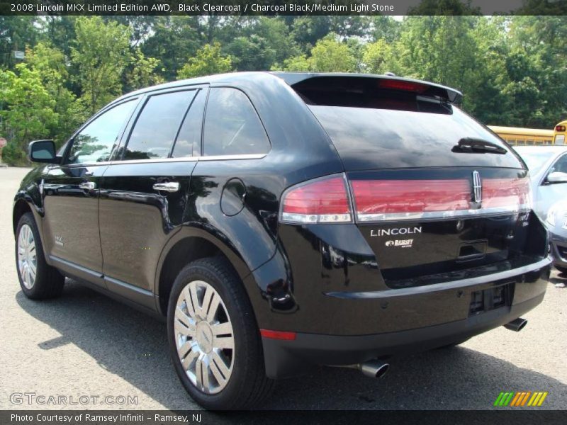 Black Clearcoat / Charcoal Black/Medium Light Stone 2008 Lincoln MKX Limited Edition AWD