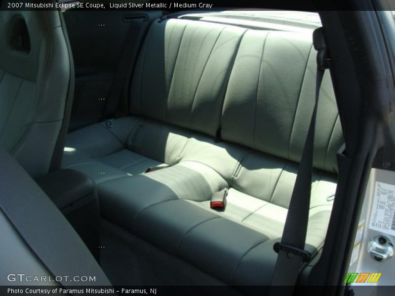 Liquid Silver Metallic / Medium Gray 2007 Mitsubishi Eclipse SE Coupe