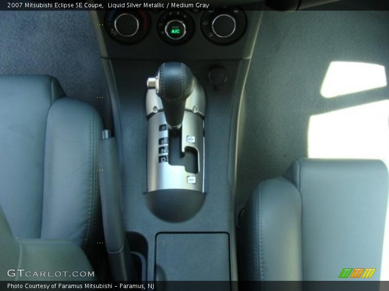 Liquid Silver Metallic / Medium Gray 2007 Mitsubishi Eclipse SE Coupe