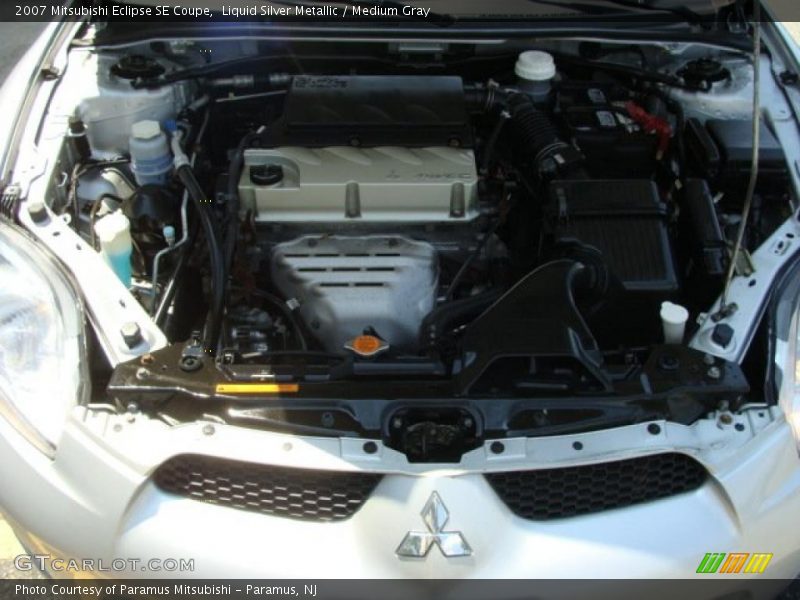 Liquid Silver Metallic / Medium Gray 2007 Mitsubishi Eclipse SE Coupe