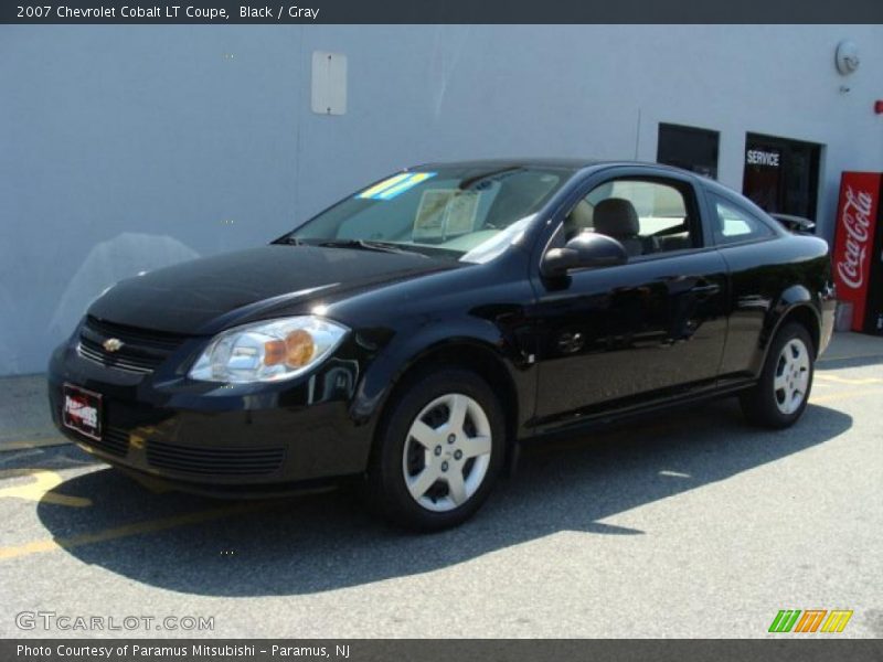 Black / Gray 2007 Chevrolet Cobalt LT Coupe