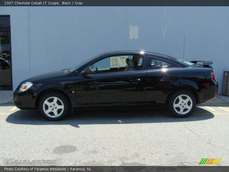 Black / Gray 2007 Chevrolet Cobalt LT Coupe