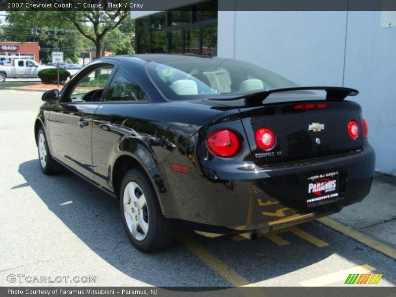 Black / Gray 2007 Chevrolet Cobalt LT Coupe
